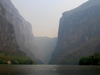 Emblême du Chiapas : l'entrée du Canyon du Sumidero