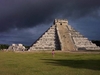 Chichen Itza sous la pluie. Enfin, bientôt sous la pluie...