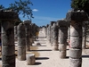 Les colonnes de Chichén Itza