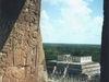 Le temple des mille colonnes, vue du haut de la grande