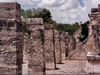 Des ruines bien conservés de Chichen Itza