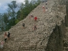 Temple de Coba difficile à monter