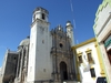 Eglise dans une ruelle de Campeche