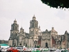 La grande cathédrale se trouvant sur le Zocalo