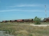Train traversant le désert du Chihuahua