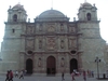 la cathédrale près du zocalo à Oaxaca