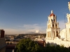 Vue du pic d'Orizaba de la terrasse de l'hôtel.