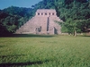 Vue de face du Templo de las Inscripciones