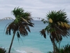Plage située à côté du site archéologique de Tulum