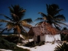 Une cabane sur la plage de Tulum