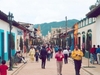 Une rue piétonne à San Cristobal de las Casas