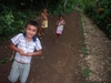 Enfants vivants dans la Huasteca Potosina