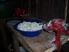 Preparation des tortillas de maïs