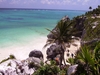 Plage à côté du site archéologique de Tulum