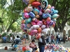Les fameux vendeurs de ballons