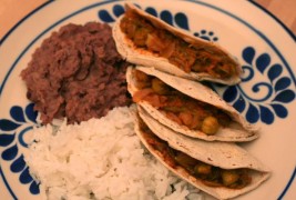 Quesadillas aux fleurs de courgettes